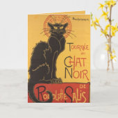 La tournée du Chat Noir Kaart (Gele Bloem)