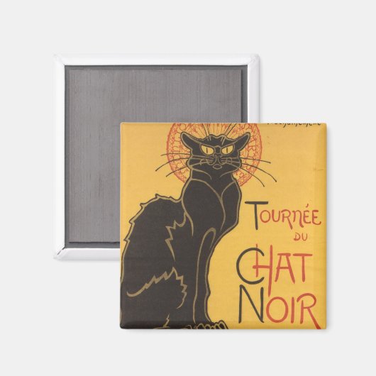 La tournée du Chat Noir Magneet (Voorkant / Achterkant)