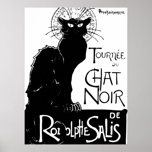 La tournée du Chat Noir Poster (Voorkant)