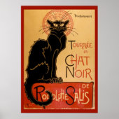 La tournée du Chat Noir Poster (Voorkant)