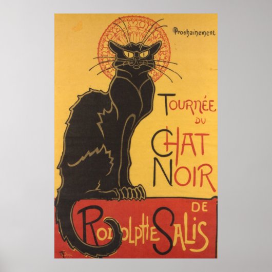 La tournée du Chat Noir Poster (Voorkant)