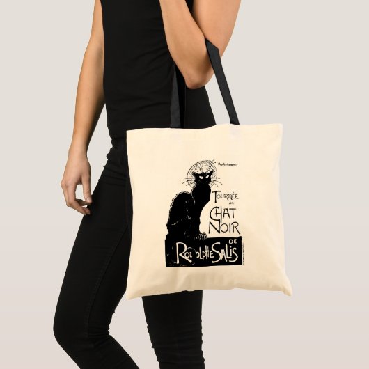 La tournée du Chat Noir Tote Bag (Voorkant (product))