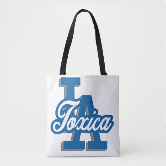 LA Toxica canvas tas (Voorkant)