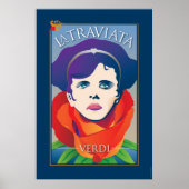 La Traviata, Opera Poster (Voorkant)