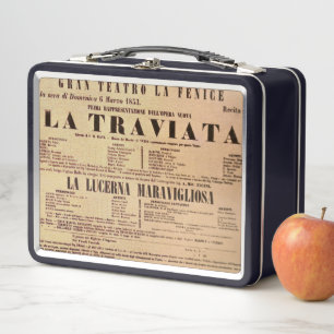 La Traviata World Premiere Poster (1853)
