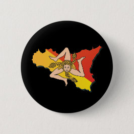 La Trinacria Button