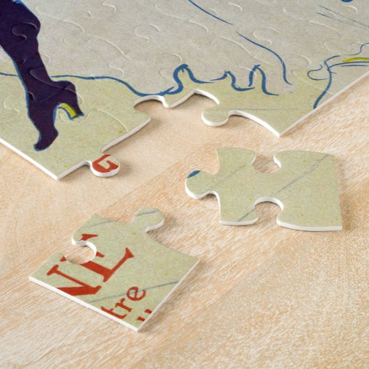 La Troupe de Mlle Eglantine door Toulouse Lautrec Legpuzzel (Zijkant)