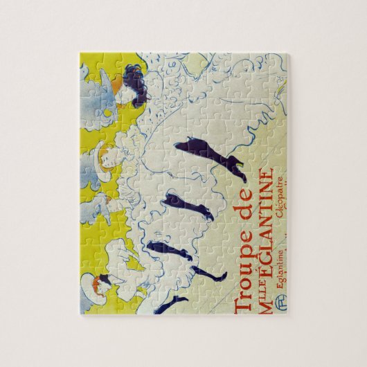 La Troupe de Mlle Eglantine door Toulouse Lautrec Legpuzzel (Verticaal)
