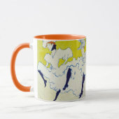 La Troupe de Mlle Eglantine door Toulouse Lautrec Mok (Links)