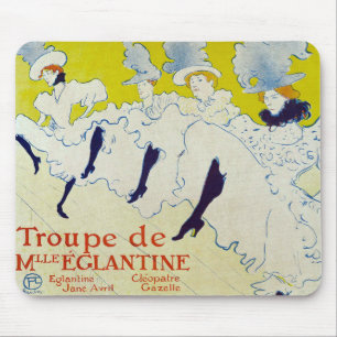 La Troupe de Mlle Eglantine door Toulouse Lautrec Muismat