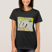 La Troupe de Mlle Eglantine door Toulouse Lautrec T-shirt (Voorkant)