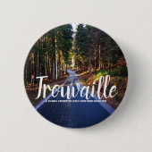 "La Trouvaille" Ronde Button 5,7 Cm (Voorkant)