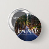 "La Trouvaille" Ronde Button 5,7 Cm (Voorkant /achterkant)