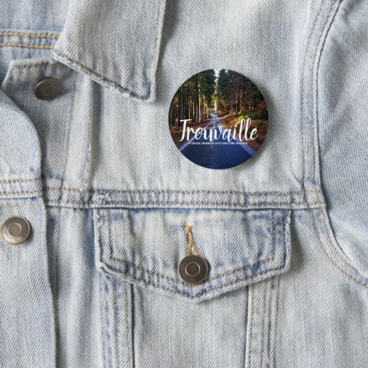"La Trouvaille" Ronde Button 5,7 Cm (In situ)