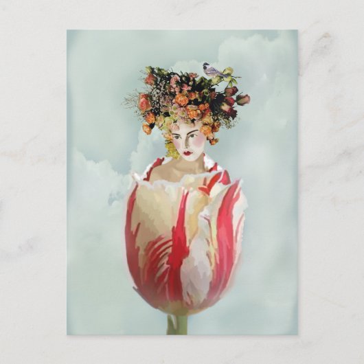 La Tulipe Briefkaart (Voorkant)