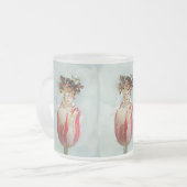 La Tulipe Matglas Koffiemok (Voorkant links)
