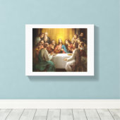 la última cena canvas afdruk (Insitu (Houten vloer))