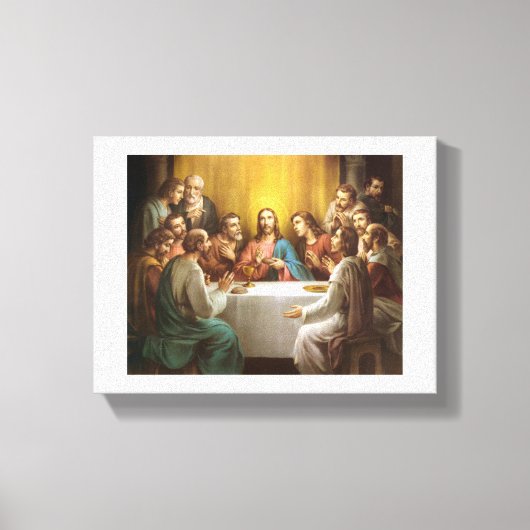 la última cena canvas afdruk (Voorkant)