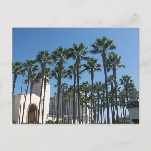 LA UNION STATION BRIEFKAART (Voorkant)