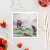 La vaca y el niño/The cow and the boy Servetten (Insitu)