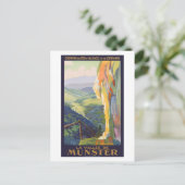 La Vallée de Munster Vintage Poster 1925 Briefkaart (Staand voorkant)