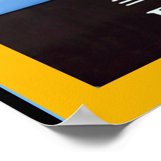 La Vallée du Thouet ~  Frans reizen Poster (Hoek)