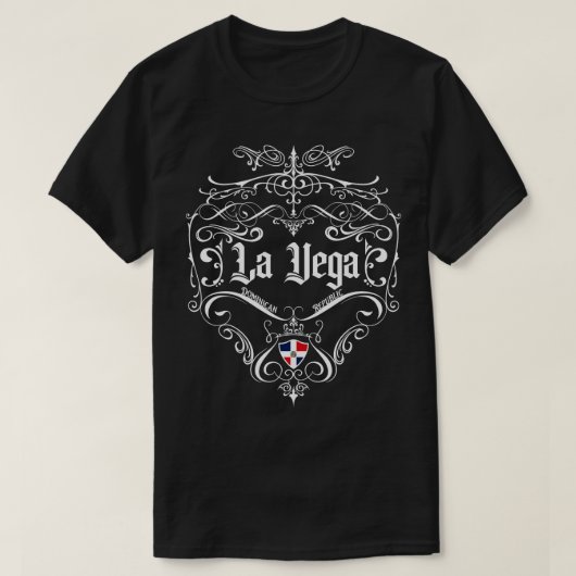 La Vega  ontwerp 1 T-shirt (Design voorkant)