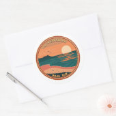 La Ventana Baja California Mexico Travel Ronde Sticker (Envelop)