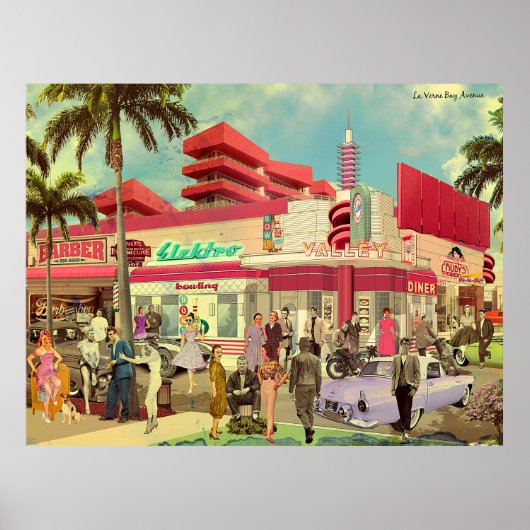 La Verne Bay Avenue Poster (Voorkant)