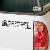 La Vernia-pomp Bumpersticker (Op Truck)
