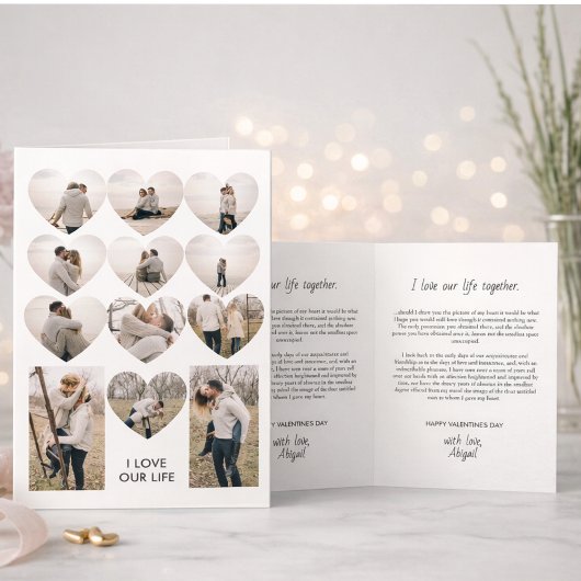 LA-verzameling van 24 Valentijnsdag-afbeeldingen Kaart