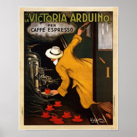 La Victoria Arduino Caffe Expresso Italië - Advert Poster (Voorkant)