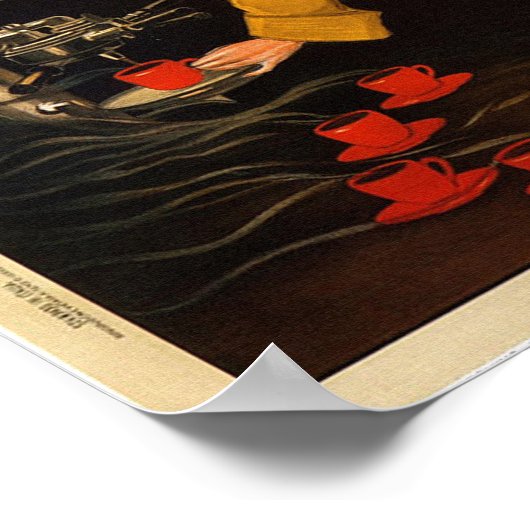 La Victoria Arduino Caffe Expresso Italië - Advert Poster (Hoek)