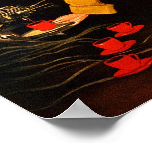 La Victoria Arduino Caffe Expresso Italië Poster (Hoek)