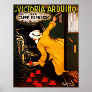 La Victoria Arduino Caffe Expresso Italië Poster