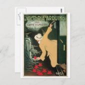 La Victoria Arduino  Coffee Drink & Art Briefkaart (Voorkant / Achterkant)