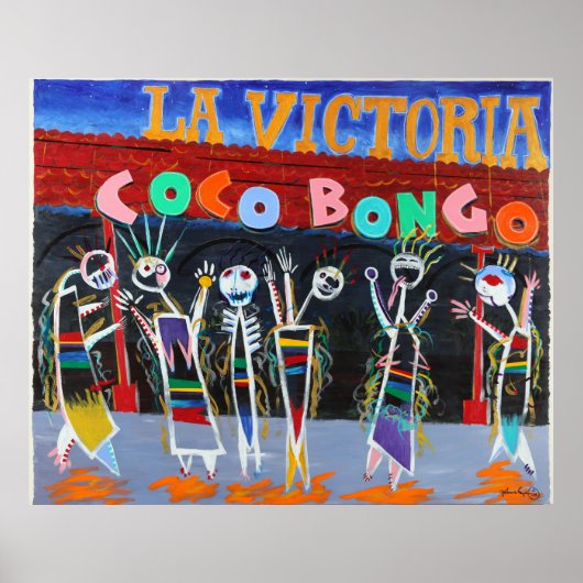 La Victoria Coco Bongo Poster (Voorkant)