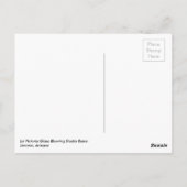 La Victoria Glass Bgloing Studio Ruins Briefkaart (Achterkant)