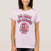 La Vida es Dulce Concha Rosa Pan Dulce Shirt (Voorkant)