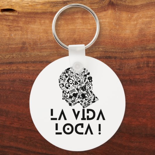LA VIDA LOCA SLEUTELHANGER (Voorkant)