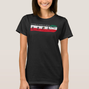 La Vida Se Trata De Goles Mexico Mexican Soccer T-shirt