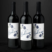 La Vie Boheme | Bohemian Life Blue Wildflower Wijn Etiket