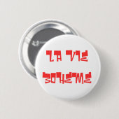 LA VIE BOHEME RONDE BUTTON 5,7 CM (Voorkant /achterkant)