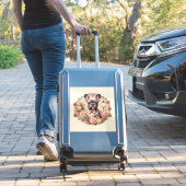 La Vie en Frenchie hond Sticker (Koffer Insitu)