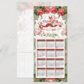 La Vie En Roos - Kalender, Briefkaart, Bladwijzer (Voorkant / Achterkant)