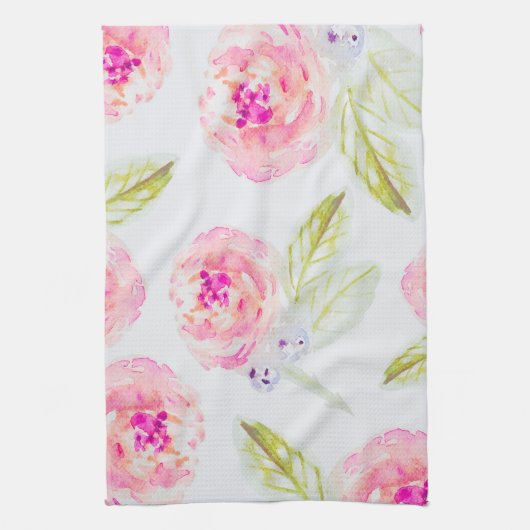 La Vie en Roos keukenhanddoek (Verticaal)