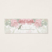 La Vie en Roos - Label koopwaar Mini Visitekaartjes (Achterkant)