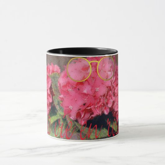 "la vie en roos" mok (Midden)