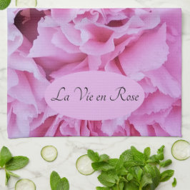 La Vie en Roos Pink Theedoek