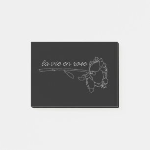 la vie en roos post-it® notes